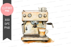 Coffee machine clipart png Product Image 1