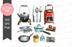 Vintage kitchen clipart png Product Image 1