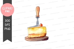 Delicious cheesecake slice Product Image 1