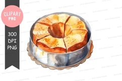 Delicious cheesecake clipart png Product Image 1