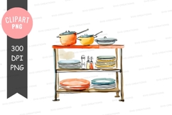 Kitchenware clipart png Product Image 1