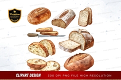 Assorted bread clipart png Product Image 1