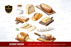 Assorted bread clipart png Product Image 1