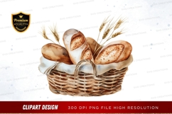 Basket of fresh bread Product Image 1
