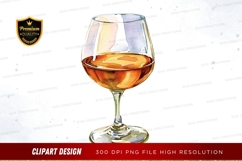 Wine glass with wine clipart png Product Image 1
