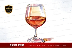 Wine glass with red wine Product Image 1