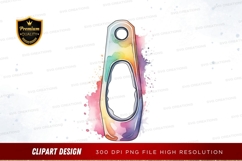 Colorful keyhole clipart png Product Image 1