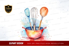 Cooking utensils in a bowl Product Image 1