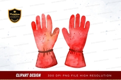 Bloody gloves clipart png Product Image 1