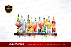 Colorful cocktail bar Product Image 1