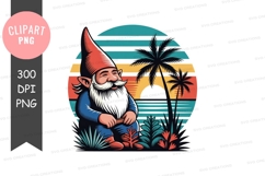 Relaxing gnome at the beach Product Image 1