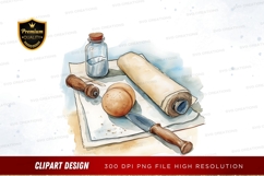 Baking tools clipart png Product Image 1