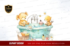 Bath time fun for stuffed animals Product Image 1