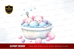 Bears in a bath Product Image 1