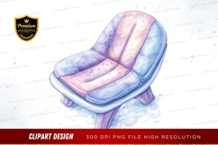 Dreamy cloud chair clipart png Product Image 1