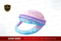 Colorful water droplet clipart png Product Image 1