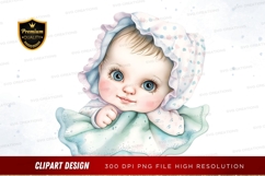 Adorable baby clipart png Product Image 1