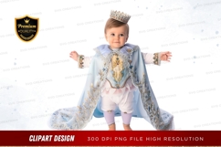 Baby dressed as a royal princess Product Image 1