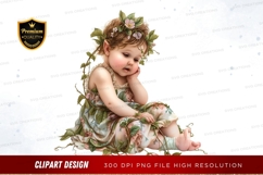 Fairy baby clipart png Product Image 1