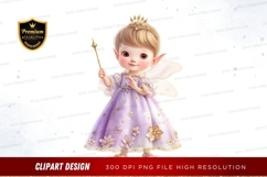 Fairy princess clipart png Product Image 1
