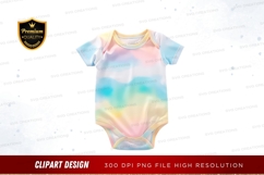 Curious baby with headphones Product Image 1