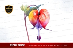 Colorful flower clipart png Product Image 1