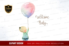 Welcome baby clipart png Product Image 1