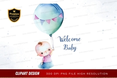 Welcome baby clipart png Product Image 1