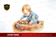 Child playing with toy car Product Image 1