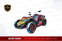 Vibrant off-road vehicle clipart png Product Image 1