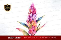 Vibrant tropical flower clipart png Product Image 1