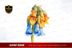 Wilted flowers clipart png Product Image 1