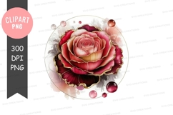 Elegant rose illustration Product Image 1