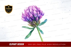 Purple flower clipart png Product Image 1