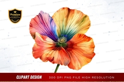 Colorful poppy flower Product Image 1