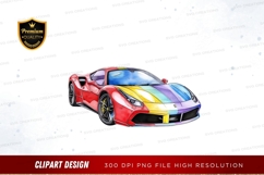 Vibrant flower clipart png Product Image 1