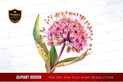 Pink flower clipart png Product Image 1
