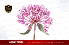 Pink flower clipart png Product Image 1