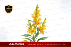 Bright yellow flowers clipart png Product Image 1