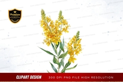 Yellow flowers clipart png Product Image 1