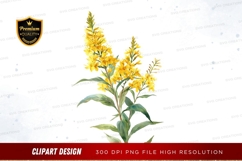 Bright yellow flowers clipart png Product Image 1