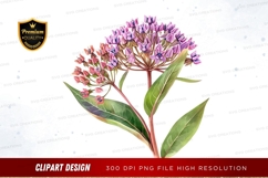 Purple flower clipart png Product Image 1