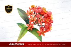 Vibrant bouquet of flowers clipart png Product Image 1