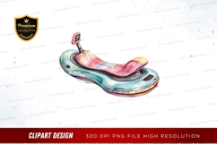 Colorful inflatable slide clipart png Product Image 1
