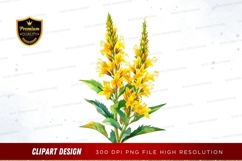 Bright yellow flowers clipart png Product Image 1