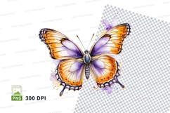 Vibrant butterfly clipart png Product Image 1