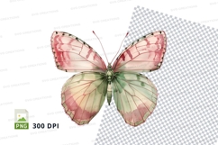 Delicate butterfly clipart png Product Image 1