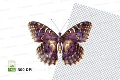 Beautiful butterfly clipart png Product Image 1