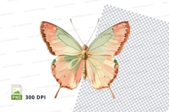 Beautiful butterfly clipart png Product Image 1