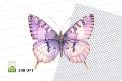 Purple butterfly clipart png Product Image 1